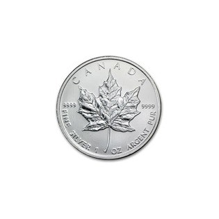 1 oz Silver Canadian Maple Leaf