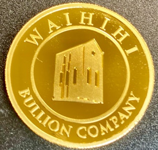 The Waihi Pumphouse 1oz Gold Coin